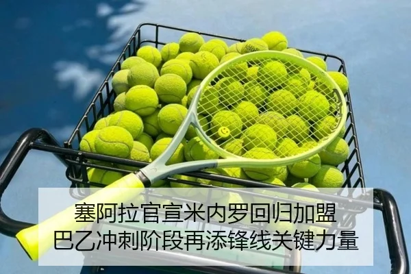 塞阿拉官宣米内罗回归加盟 巴乙冲刺阶段再添锋线关键力量